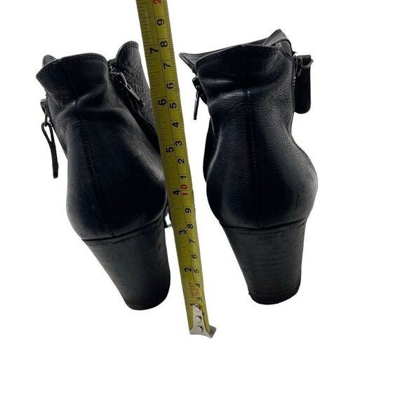 Paul Green Muncher Womens Aubrey Leather Side Zip Ankle Booties Black Size 7 UK - Picture 7 of 10